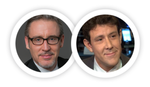 Portraits of Rusty Vanneman and Jeff Spiegel